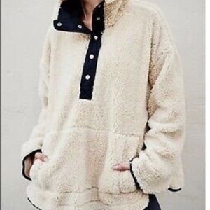 Free People Zip Up Fleece